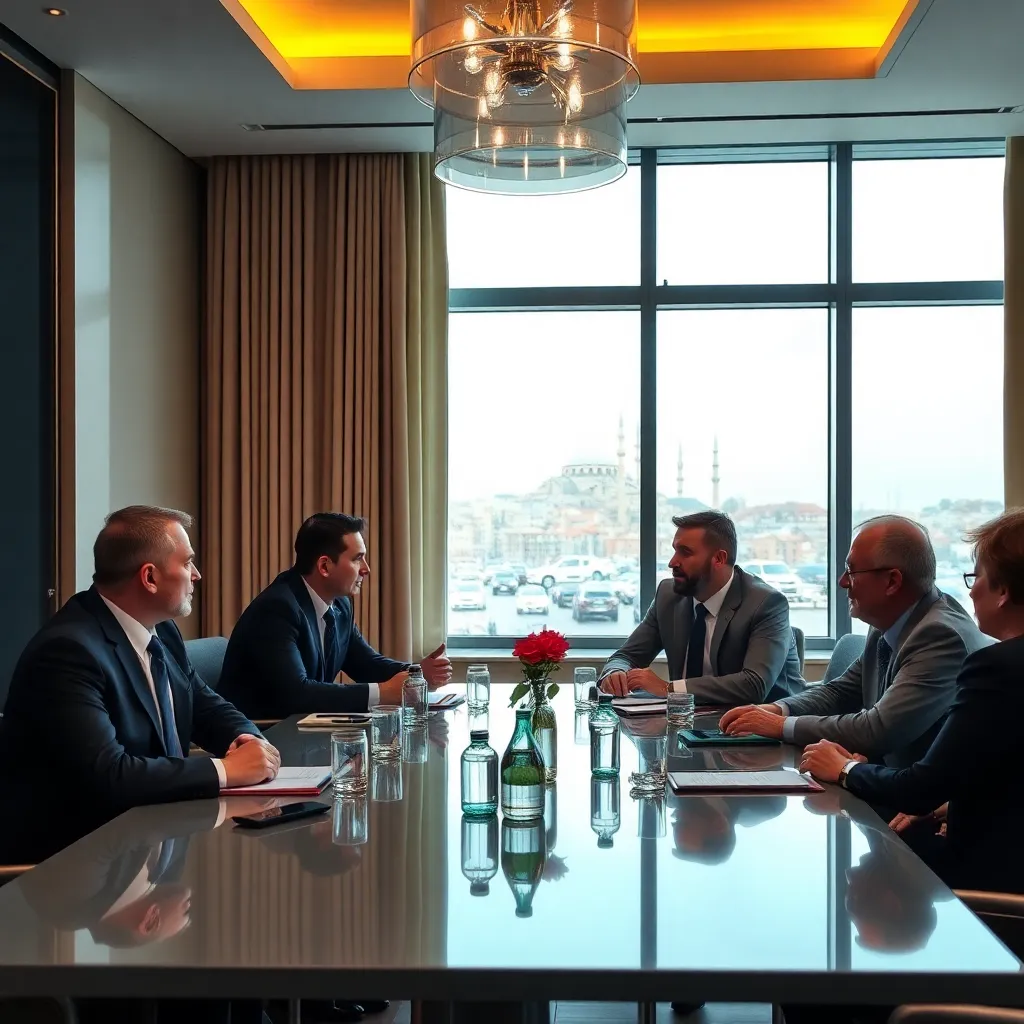 Türkiye'de iş stratejileri toplantısı