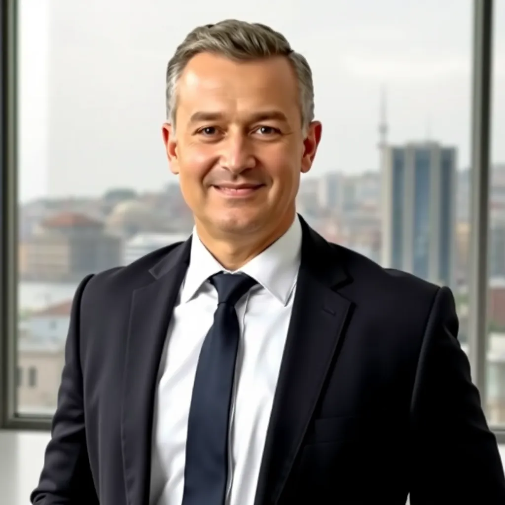 Finans ve yatırım danışmanımız Ahmet Yılmaz ofisinde