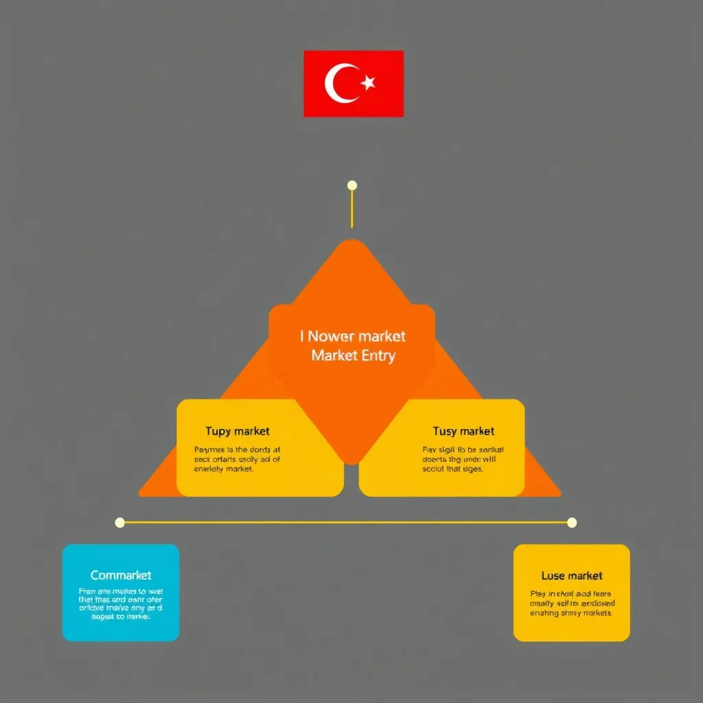 Pazar giriş stratejisi şeması ve metodoloji görseli